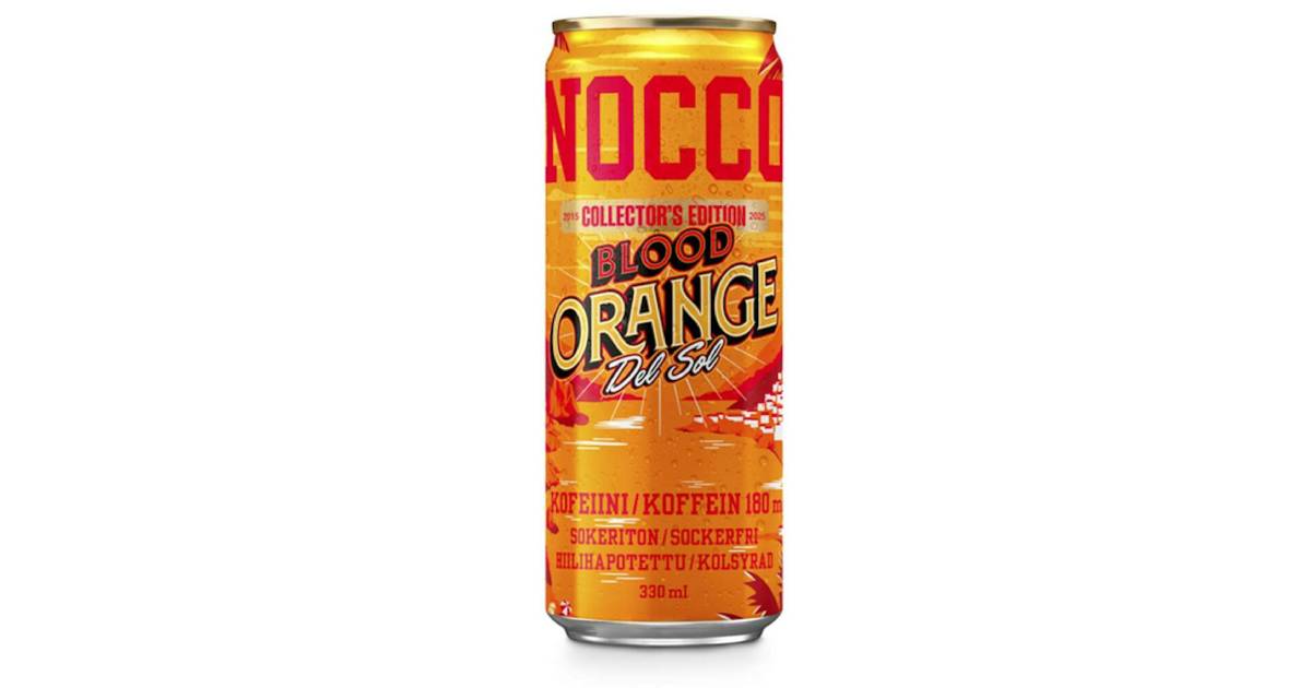 Nocco BCAA Blood Orange energiajuoma 0,33l